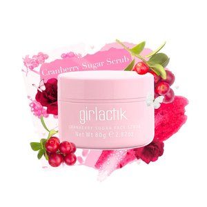 New Girlactik Cranberry Sugar Face Scrub